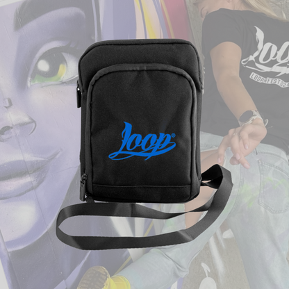 Pusherbag „LOOP LOGO STICK“ - blau