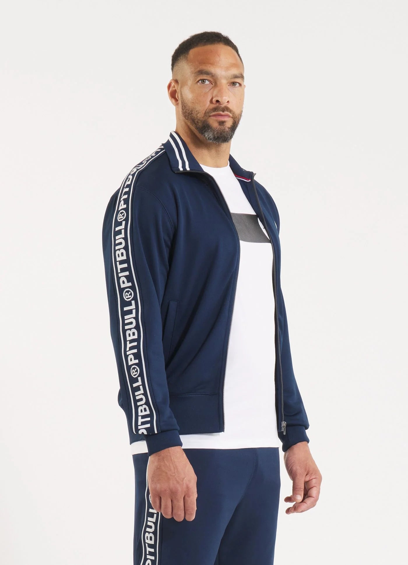 Sweatjacke „OLDSCHOOL TAPE LOGO“ - navy