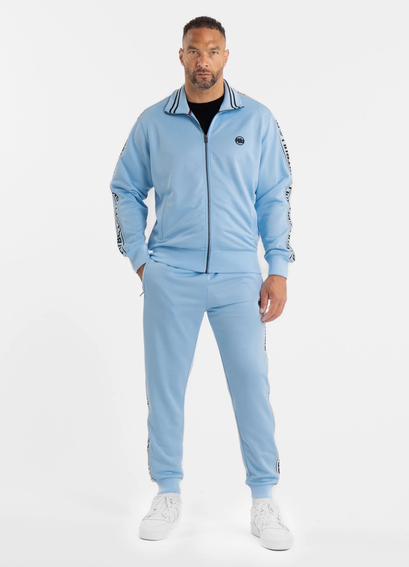 Jogginghose „OLDSCHOOL TAPE LOGO“ - babyblau