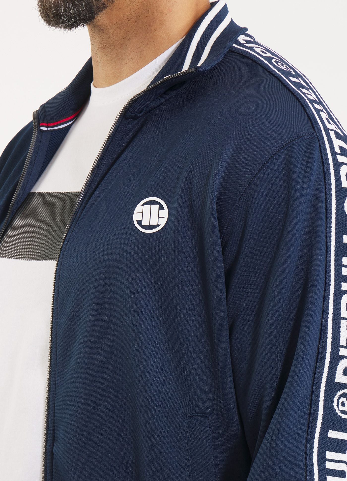 Sweatjacke „OLDSCHOOL TAPE LOGO“ - navy