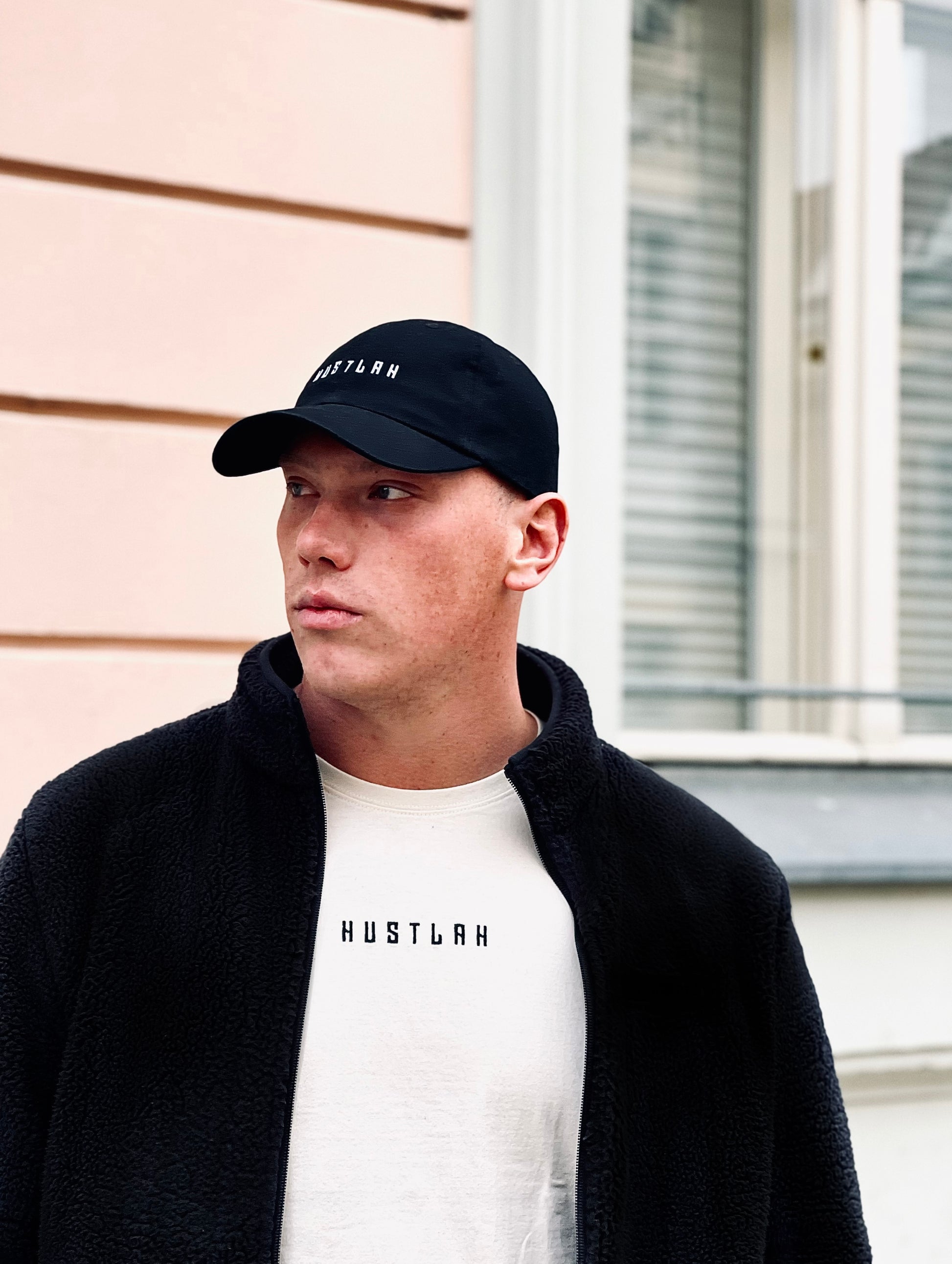 PANEL CAP SCHWARZ - Hustlah