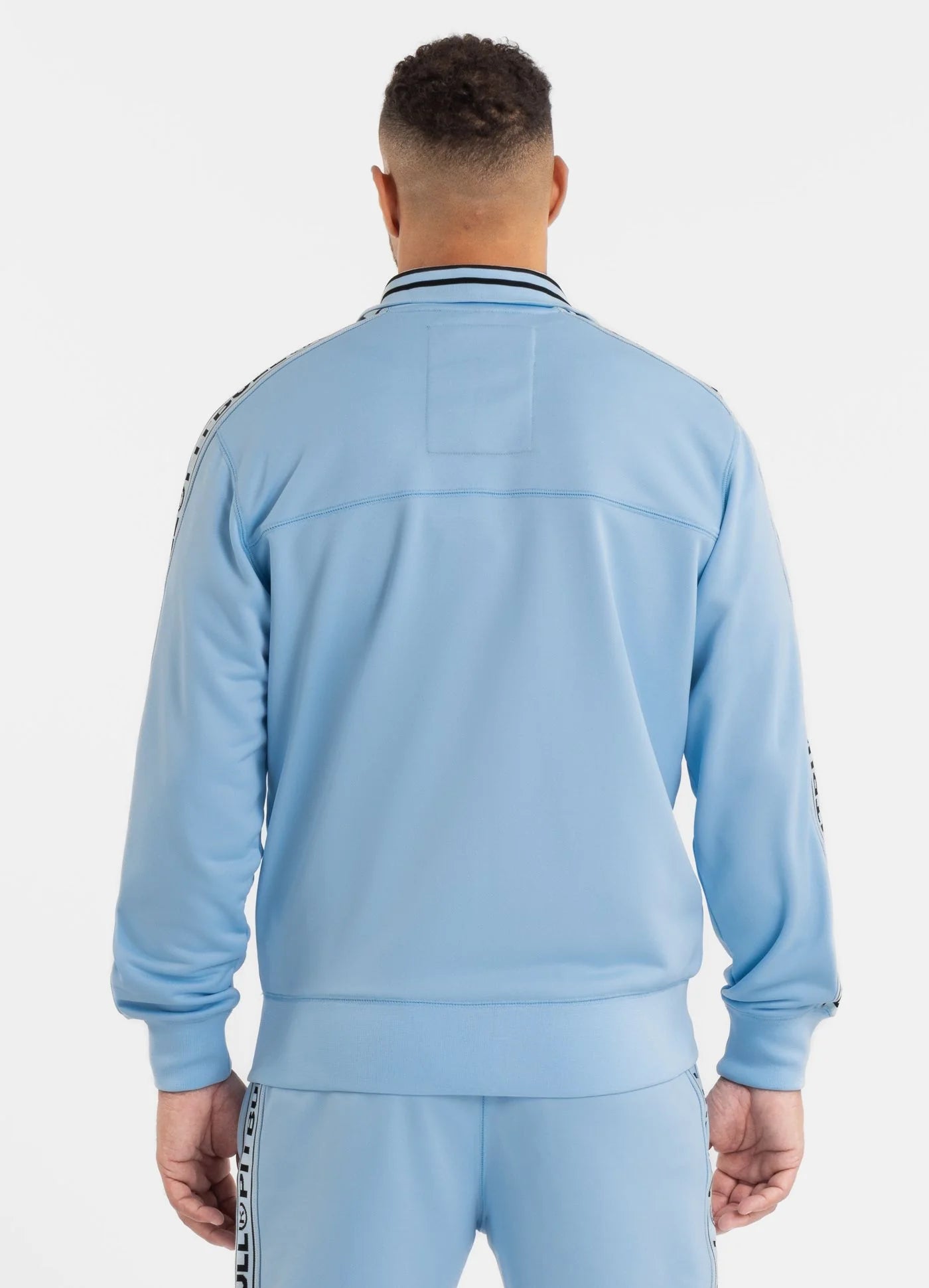 Sweatjacke „OLDSCHOOL TAPE LOGO“ - babyblau